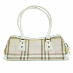 バーバリー ロンドン BURBERRY LONDON 00s 限定 ハンドバッグ ワンショルダー ノバチェック 希少 ピンク IBO52