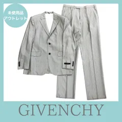 Givenchy ジバンシー メンズ スーツ上下セット ストライプ柄 52 サイズ