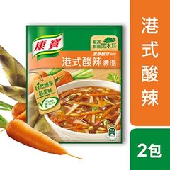 台湾クノール(康寶) 港式酸辣濃湯 香港式サンラータン 2袋セット