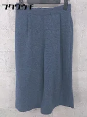 ◇ SENSE OF PLACE センスオブプレイス URBAN RESEARCH ウエストゴム ガウチョ パンツ サイズFREE ネイビー レディース 【中古】 【1002800540013】