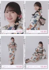 【中古】生写真(乃木坂46) ◇守屋麗奈/櫻坂46ランダム生写真【2024年 浴衣】 4種コンプリートセット