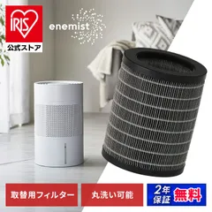 【公式】加湿器 フィルター アイリスオーヤマ AHM-MVU55A KHM-MVU601対応 加湿器フィルター 交換 気化加湿器 エネミスト用 加湿フィルター FLH-M60A *のサムネイル