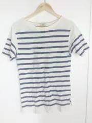 ◇ BEAUTY&YOUTH UNITED ARROWS ビューティーアンドユース ボーダー 半袖 Tシャツ サイズS ネイビー ホワイト メンズ 【中古】 【1002800943883】
