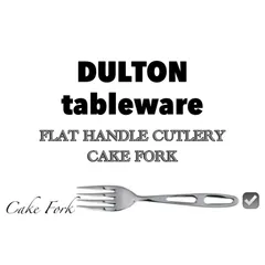 【在庫限り】新品 ★ DULTON ★ ダルトン フラット ハンドル カトラリー【ケーキフォーク】FLAT HANDLE CUTLERY CAKE FORK MIRROR FINISH キッチン 食器のサムネイル