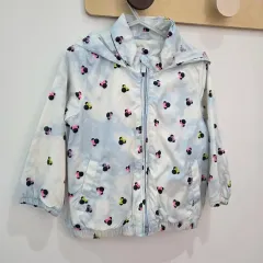 90 GAP(ギャップ) 女児 ミニーマウス パターン ウィンドブレーカー ブルゾン