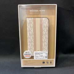 新品未使用】マイケルコース iPhoneケース ベージュピンク R0010 