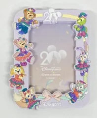 香港ディズニーランド ミニフォトフレーム Duffy and Friends Gland Celebration 20周年