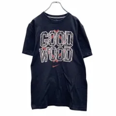 NIKE 半袖 プリント Tシャツ S ブラック ナイキ ロゴ スポーツ ストリート 古着卸 アメリカ仕入 a505-5415