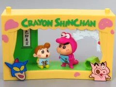 【中古】トレーディングフィギュア Shinchan’s Painting 「POPMART クレヨンしんちゃん 人生劇場 シリーズ シーンセット」