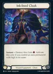 【中古】Flesh and Blood ROS164[C]：(Cold Foil)Ink-lined Cloak/裏文様の外套