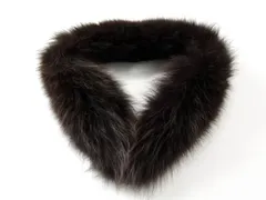 サガファーズ ファーマフラー ショール ブランド 小物 レディース ブラウン SAGAFURS 【中古】