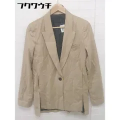 ◇ MURUA ムルーア 1B 長袖 テーラードジャケット サイズ2(M) ベージュ レディース  【中古】 【1109060011625】のサムネイル