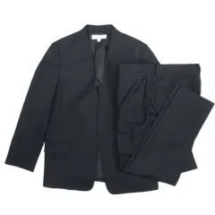 美品 BEAUTY&YOUTH ビューティーアンドユース アローズ パンツスーツ カラーレスジャケット ブレザー セットアップ M 黒 ブラック レディース 古着 中古 USED