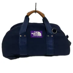 THE NORTH FACE(ノースフェイス) ボストンバッグ - NN7508 ネイビー 2way/パープルレーベル/本体ロックなし