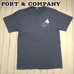 US古着 PORT&COMPANY Tシャツ グレー Mサイズ Rowdy Awakening
