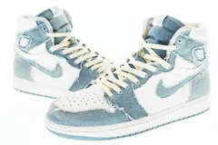 ナイキ NIKE WMNS AIR JORDAN 1 RETRO HIGH OG Denim ウィメンズ エアジョーダン1 ハイ デニム DM9036-104 27.5 インディゴ ブランド古着ベクトル 中古▲■250218