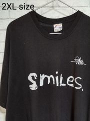 2XL／US古着／Ｔシャツ／Hanes／バックプリント／ビッグサイズ