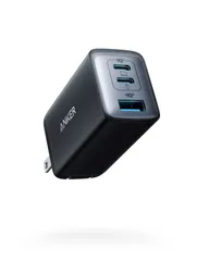 Anker PowerPort III 3-Port 65W Pod (USB PD 充電器 USB-A & USB-C 3ポート)【独自技術Anker GaN II採用 / PD対応 / PPS規格対応 / PSE技術基準適合 / 折りたたみ式プラグ】Macのサムネイル