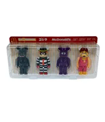 美品 フィギュア キューブリック ゴジラ マクドナルド 4ピースセット メディコムトイ