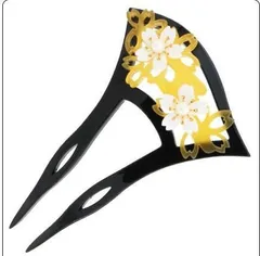 KZ024-b 簪 かんざし 結婚式 和装 髪飾り 卒業式 成人式 着物 花柄