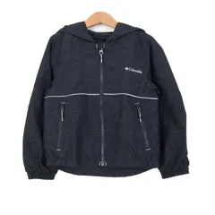 コロンビア マウンテンパーカー ジャケット アウター キッズ 男の子用 XXSサイズ ネイビー Columbia 【中古】のサムネイル