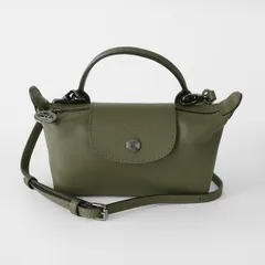 新品 ロンシャン LONGCHAMP ショルダーバッグ ル プリアージュ エクストラ XS ポーチ ファー