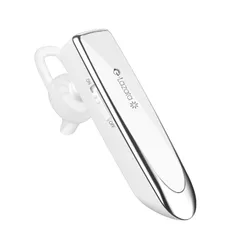 ヘッドセット ハンズフリー 通話 ワイヤレス  日本語音声 Glazata Bluetooth 5.1  片耳 ガラケー Scms-t iOS android Windows 対 EC200 白