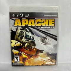 PS3 APACHE AIR ASSAULT 北米版 プレステ3 ゲームソフト 動作確認済み [中古]