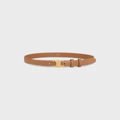 美品 CELINE セリーヌ トリオンフ ベルト レザー 革 ワインレッド 箱付 セリーヌ CELINE ベルト トリオンフ ブラウン レザー ベルト