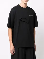 FENG CHEN WANG｜フェンチェンワン PANELLED COLLAR T-SHIRT レイヤード Tシャツのサムネイル