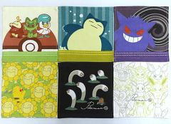 [중고] 타월·수건 전 6종 세트 핸드 타올 [2023 Pokemon Collection 복권 ~HIDAMARI LIFE~] H상