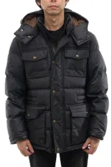 極美品 コーチ ダウンジャケット ブラック シグネチャー 総柄 2way フード ☆新品☆COACH(コーチ)☆ダウンジャケットブラック定価176,000円