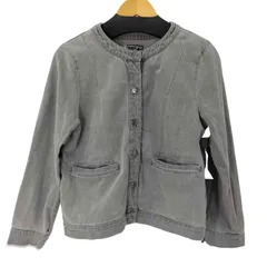 ジュンコシマダ JUNKO SHIMADA ノーカラー デニムジャケット レディース  9Rのサムネイル