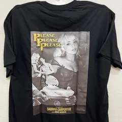 新品　未使用　サブリナカーペンター　ヴィンテージ風　フォト　Tシャツ　メンズ　黒 2025年最新】サブリナカーペンター tシャツの人気アイテム