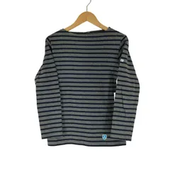 オーチバル ORCIVAL ボーダー柄 L/S ボートネックシャツ レディース 表記無 