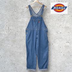ディッキーズ　Dickies　デニム　オーバーオール　サロペット　サイズL