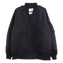 HYKE ハイク ミリタリージャケット 23SS 231-17373 TYPE L-2A JACKET ナイロン ジャケット ブラック系 M【中古】のサムネイル