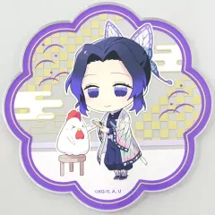 【中古】マグカップ・湯のみ 胡蝶しのぶ アクリルコースター 「鬼滅の刃×ローソン」 Loppi・HMV＆BOOKS online限定