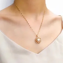 淡水パールネックレス Baroque pearl necklace