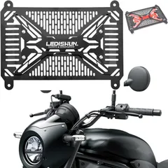 /SE400 2023-2024 エリミネーターse 400 ELIMINATOR ニンジャ400 Z400(2018-2024) ニンジャ250 LEDISHUNエリミネーター Z250(2019-2023)ラジエターガードアクセサリー用 ラジエターグリルガ