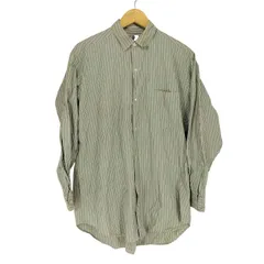 LQ Y's for men 80s 90s コットンギャバ ドレス シャツ L LQ Y's for men 80s 90s コットンギャバ ドレス シャツ L