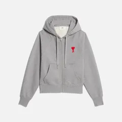 美品☆正規品Ami Paris アミパリスハイネック ジップパーカー