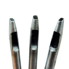 【特価セール】穴 3x8mm4x7mm サイズ3x6mm セット セット あけ 3本 パンチ ポンチ ポンチ 用 ポンチ 形 楕円 楕円 クラフト DIY レザー 穴あけ ベルト 型抜き 工具 工具 皮抜き レザークラフト CHENGYIDA