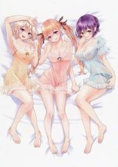 [중고] 안아 베개 커버 시트 [단품] 아마노 에리카 & 세가와 히로 & 카미노 유키 요시카와 미키 신작 동반 침대 시트 [Blu-ray 뻐꾸기의 신부 완전 수량 한정판] 동고품