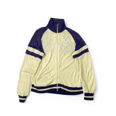 VINTAGE ACRYLIC TRIPLE KNIT TRACK JACKET アクリルトラックジャケット SIZE：L