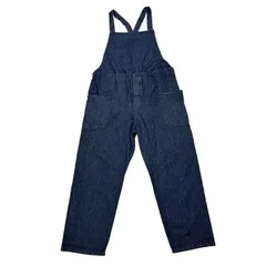 【ハツキ】和紙デニムオーバーオール0 インディゴ　HTK-20008 サロペット HATSKI/ハツキ Washi Denim Overall [パンツ]｜MAPS 通販 【正規