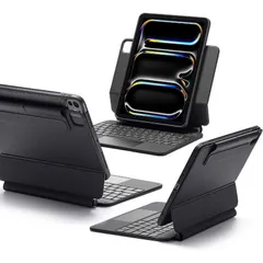ESR REBOUNDシリーズ マグネットキーボードケース ESR Rebound Magnetic Keyboard Case 360 iPad Pro 13 M4