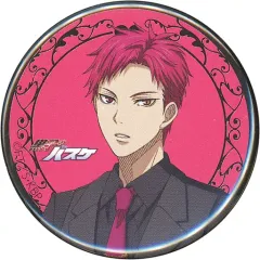 【中古】バッジ・ピンズ 赤司征十郎(A柄) 44mm缶バッジ 「黒子のバスケ×ナンジャタウン Black style Collection Ver.Akashi」 ラリーゲーム 選ぼう!テツヤ2号のプレゼント ～洛山高校編～ 44mm缶バッジ(ブラックスタイル