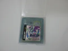 ゲームボーイカラー ポケットモンスター クリスタルバージョン ゲームソフト カセット ポケモン 動作未確認 中古 現状品