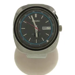 腕時計 稼働 セイコー SEIKO 自動巻き AT 4006-6020 BELL-MATIC ベルマチック 27石 SS 黒文字盤 59のサムネイル